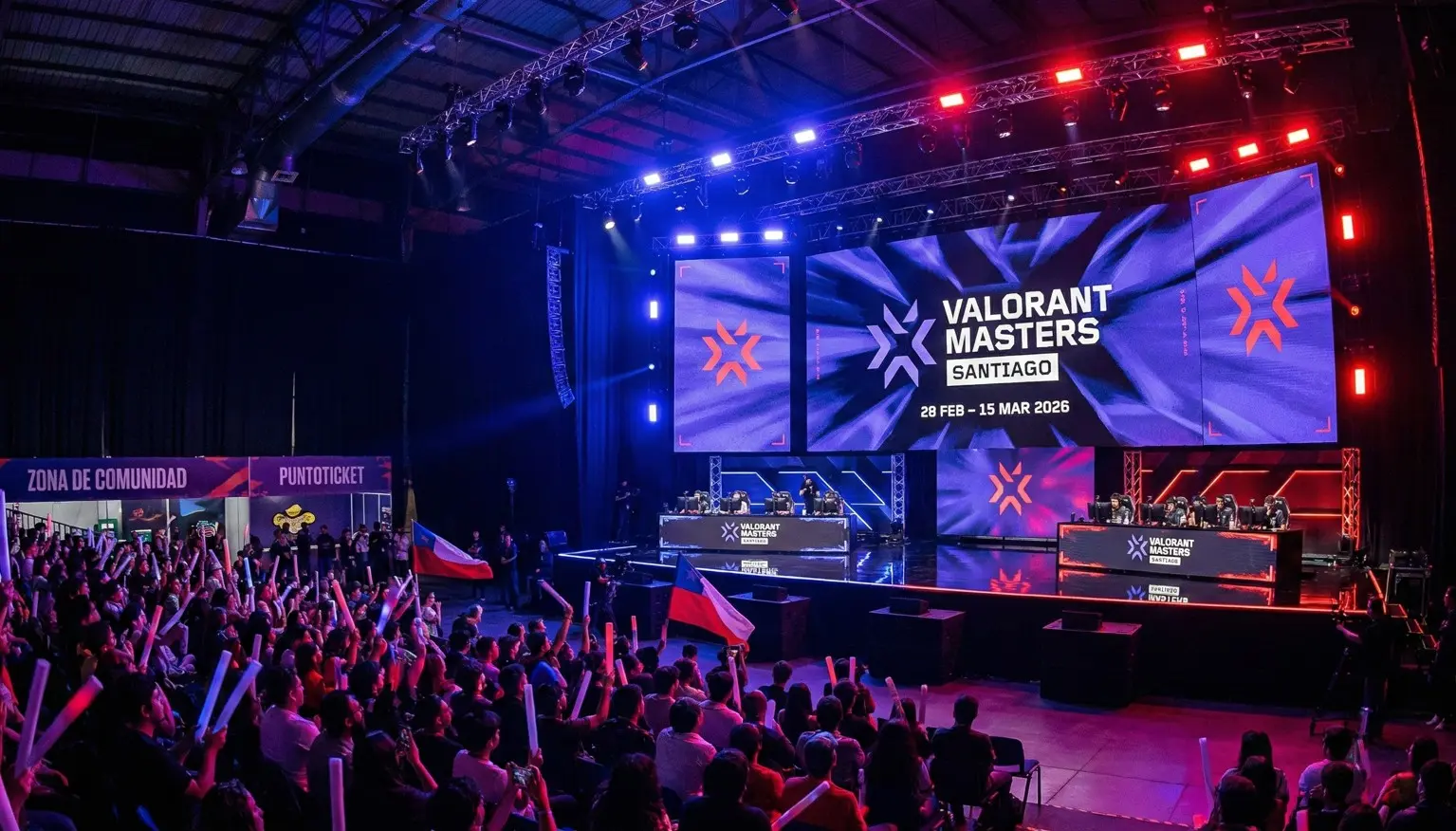 Valorant Masters Santiago 2026 - Arena Principal